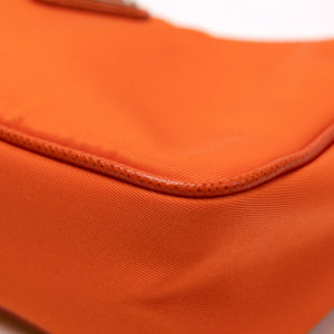 PRADA MINI HOBO NYLON ORANGE SHW