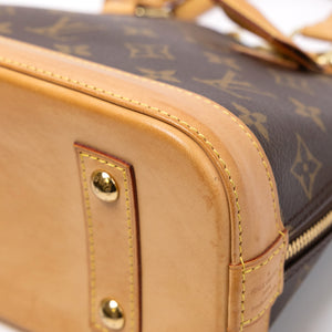 LOUIS VUITTON ALMA BB MONOGRAM CANVAS GHW