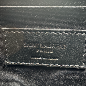 SAINT LAURENT / YSL NIKKI CRINKLED CALFSKIN NIKKIWALLET ON CHAIN