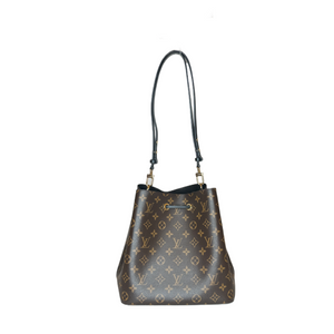 LOUIS VUITTON MONOGRAM NéoNoé BLACK GHW M44020