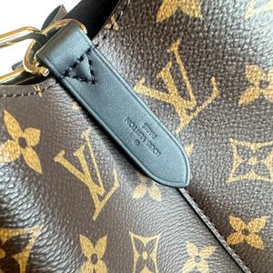 LOUIS VUITTON MONOGRAM NéoNoé BLACK GHW M44020